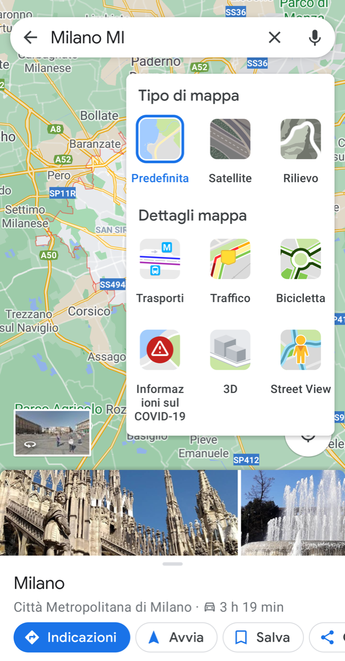 Google Maps covid